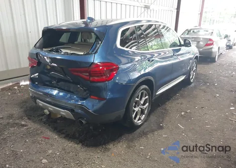 2021 BMW X3 xDrive30I from USA, damaged, VIN 5UXTY5C00M9E33061